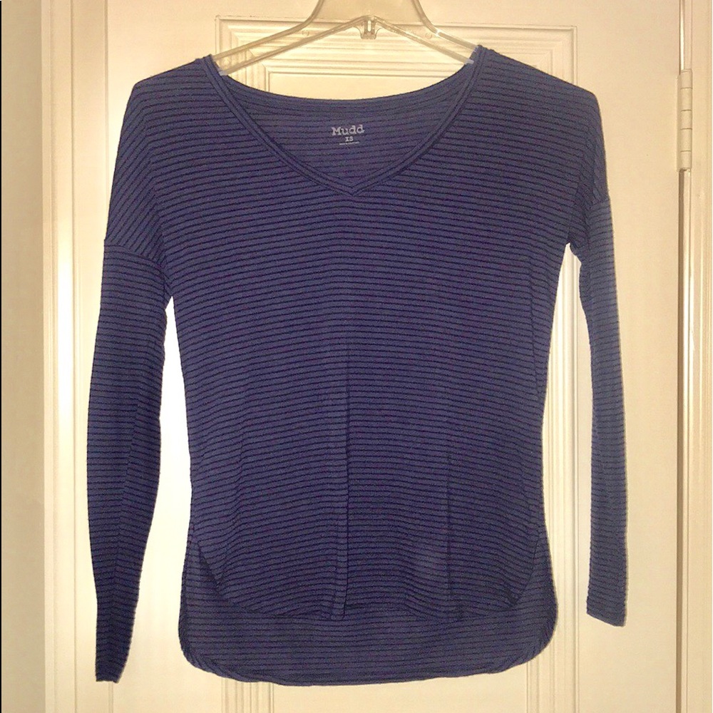Mudd Long Sleeve Striped Shirt, size xs